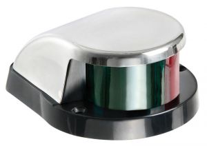 Luce di via a LED Rossa/Verde di prua 12/24V 2,4W 50Lm #OS1150102