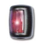 MINI STAR Fanale di via alogeno nero 12V Sinistro 112,5° Vetro Rosso #TRL5980530