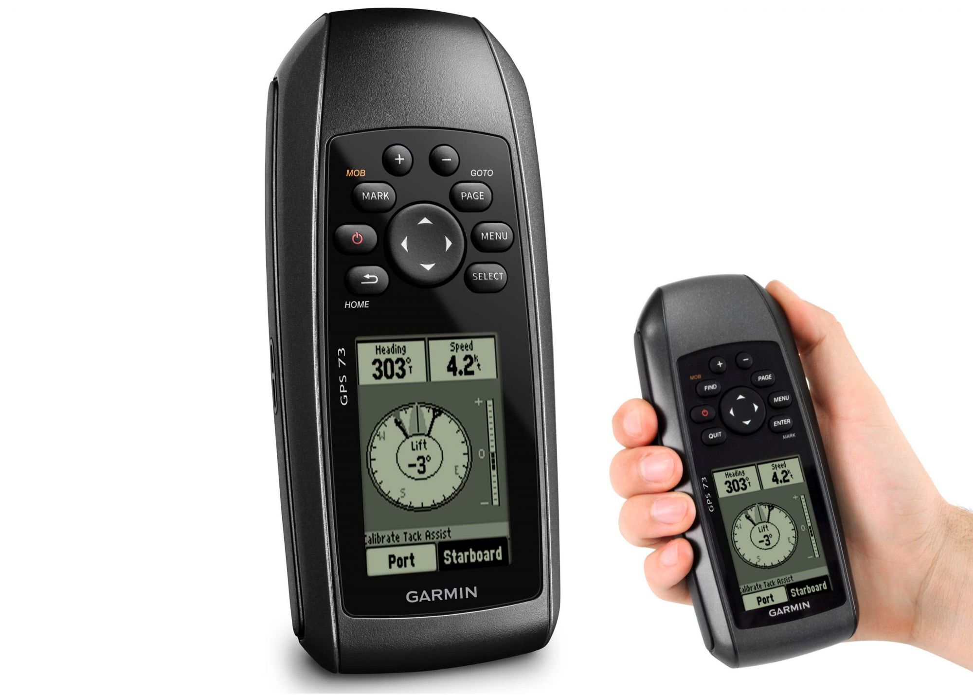 Garmin 73 GPS Handheld Navigator with SailAssist 