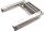 Scalette telescopiche in Acciaio Inox 3 gradini H. 87,5cm L. 37cm P. 25cm #MT0505306