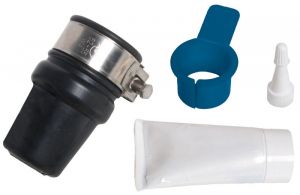 Rubber stuffing box Ø 40mm no hose adaptor and greasing aperture #OS5233140