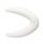 White Rugged PVC bowbuoy 55x51cm with three eyelets #N12002804176BI
