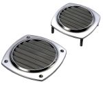 Stainless steel air vent 75mm with studs #OS5330180