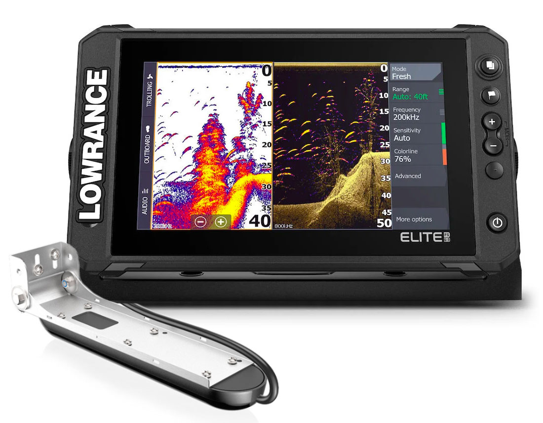 Lowrance ELITE FS 9 GPS Plotter Active Imaging 3-in-1 Transducer