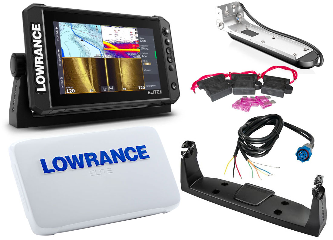 Lowrance Elite FS 9 w/ Active Imaging 3-in-1 Transducer 