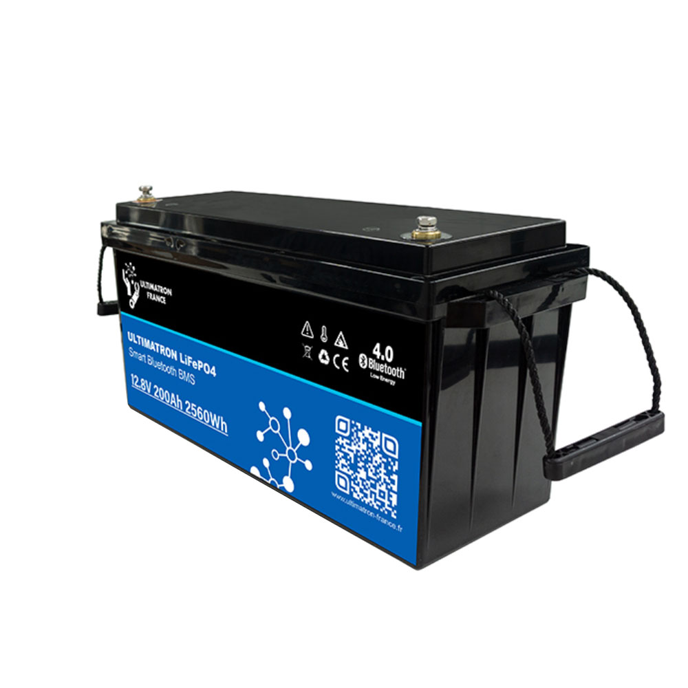 Ultimatron LiFePO4 200Ah 12.8V UBL-12-200-PRO Smart BMS Lithium Battery  #N51120017403
