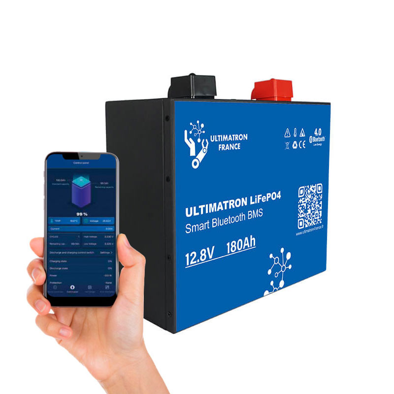 Olalitio Lithium Batterie LiFePO4 150Ah 12V Smart BMS mit Bluetooth –  ULTIMATRON-Official-Shop-Germany