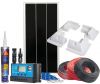 Photovoltaic 12V 100W Kit Complete with Accessories +10A Charge Controller #N54130200231