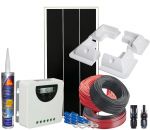 Photovoltaic 12V 100W Kit Complete with Accessories +MPPT 20A Solar Charger #N54130200232