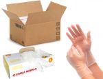 1000 EMKA Medical & PPE Vinyl Gloves Kit CE 2777 Size L 10 Pack of 100Pcs #N71547617586