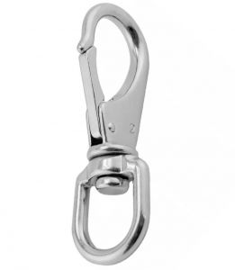 Snap-hook with swivel L. 68mm Eye 13mm #MT0211565