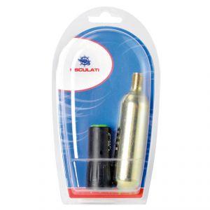 CO2 Gas Cylinder 33gr for 150N inflatable lifejackets #OS2240110