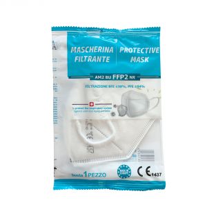 Mascherina di protezione bianca EuroProfil AM2 BU FF2 NR CE1437 #N90056004420