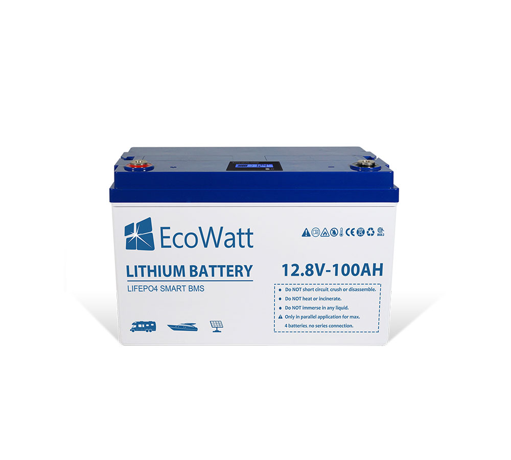 Batterie de Lithium Victron LiFePO4 de 12,8V, de 100 Ah.-Smart