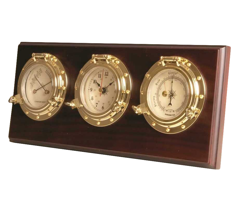 Barometro orologio sale