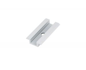 Megafix Morsetto centrale in Alluminio 36x70mm per fissaggio pannelli #N52331500070