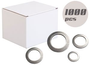 1000pcs DIN9250 M8 A2 Safety washers Type S #N44591K08205