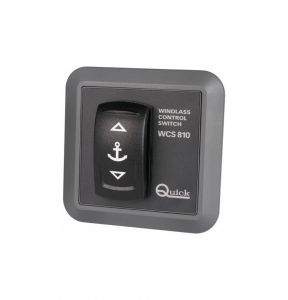 Quick WCS810 Windlass Control Board UP/DOWN Frontal sealing IP67 #QWCS810