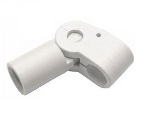 White Biminis plastic T junction joint Ø20mm #MT3220520