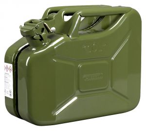 Painted Metal Military Fuel Can 10 Lt #MT4021010