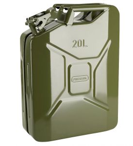 Painted Metal Military Fuel Can 20 Lt #MT4021020