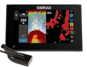 Simrad Chartplotter NSX 3007 M/H HDI XDCR ROW 000-15374-001 #62600120