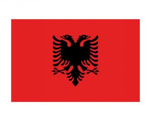 Flag Albania 30x45cm #OS3547402