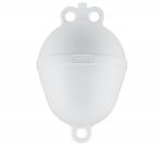White Pear-shaped mooring buoy 250xh390mm Buoyancy 10kg #MT3820625