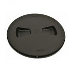 Black BW1 Screw-on inspection Deck Plate Ø190/154mm #MT4000016