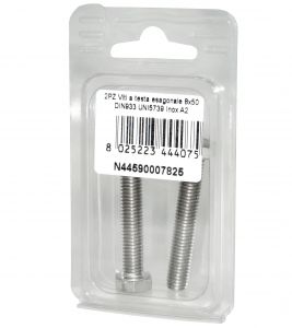 DIN993 St. Steel A2 Flat Hex Head Screws 8x50mm 2pcs N44590007825