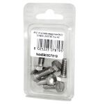 DIN993 St. Steel A2 Flat Hex Head Screws 8x20mm 6pcs N44590007819