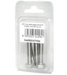 DIN993 Stainless Steel A2 Flat Hex Head Screws 8x45mm 4pcs N44590007824