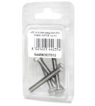 DIN993 Stainless Steel A2 Flat Hex Head Screws 6x50mm 4pcs N44590007813