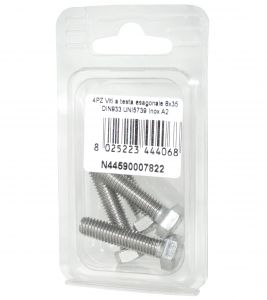 DIN993 Stainless Steel A2 Flat Hex Head Screws 8x35mm 4pcs N44590007822