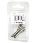 A2 DIN7982 Stainless steel flat self-tapping countersunk screws 6.3x45mm 4pcs N44590007650