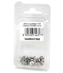 A2 DIN7982 Stainless steel flat self-tapping countersunk screws 3.5x9.5mm 25pcs N44590007585