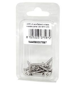 A2 DIN7982 Stainless steel flat self-tapping countersunk screws 3.9x19mm 20pcs N44590007597