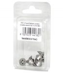 A2 DIN7982 Stainless steel flat self-tapping countersunk screws 6.3x13mm 8pcs N44590007643