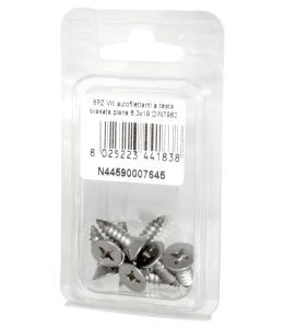 A2 DIN7982 Stainless steel flat self-tapping countersunk screws 6.3x19mm 8pcs N44590007645