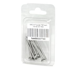 DIN 7505 A2 Stainless Steel Chipboard screws 4x40mm 15pcs N44590007740