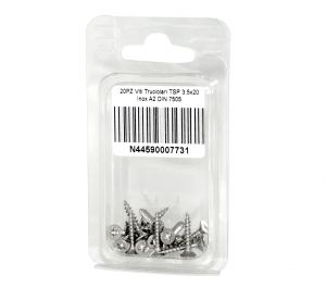 DIN 7505 A2 Stainless Steel Chipboard screws 3.5x20mm 20pcs N44590007731