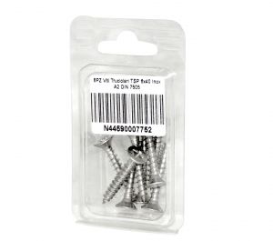 DIN 7505 A2 Stainless Steel Chipboard screws 6x40mm 8pcs N44590007752