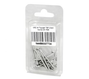 DIN 7505 A2 Stainless Steel Chipboard screws 3.5x40mm 15pcs N44590007734