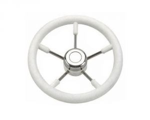 Classic White Steering Wheel Ø400mm Marine Rudder #MT4645840