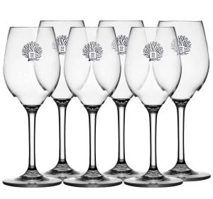 Calice da vino con decoro Living 75x186mm Set 6pz MT5801478