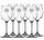 Calice da vino con decoro Living 75x186mm Set 6pz MT5801478