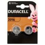 Duracell CR2016 3V Lithium Coin Batteries Blister 2-Pack #N51120017101