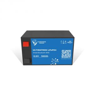 Ultimatron LiFePO4 12V 560Ah ULM-12-560 METAL 12.8V Batteria al Litio BMS Smart Bluetooth 7168Wh ULULM12560