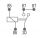 Interruttore elettrico a relè 30Ah 12V Terminali 5 #MT2154131