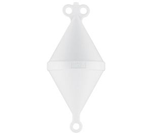 Two-cone anchor buoy 25kg Ø320xh800mm White Colour #MT3820132